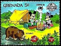 Grenada 1988 Walt Disney 5 ¢ Multicolor Scott 1642